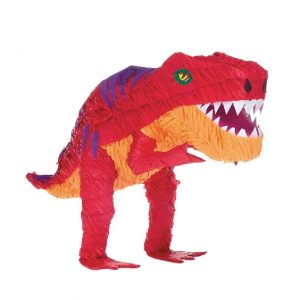 Piñata Dinosaurio Rojo