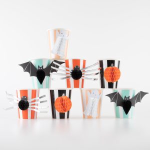 Vasos Halloween Con Figuras